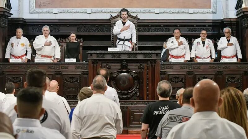 Alerj homenageia Jiu-Jitsu no Dia do Mestre e valoriza artes marciais