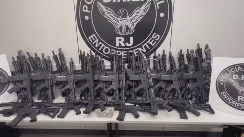 Operação Forja da Polícia Federal descobre indústria de fuzis que abastecia o tráfico no Rio