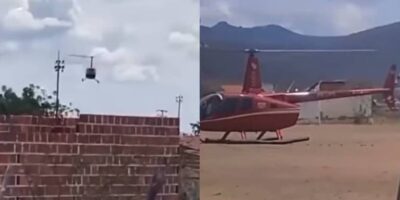 Brasil: Passageiros de helicóptero sofrem assalto após pouso de emergência no Ceará