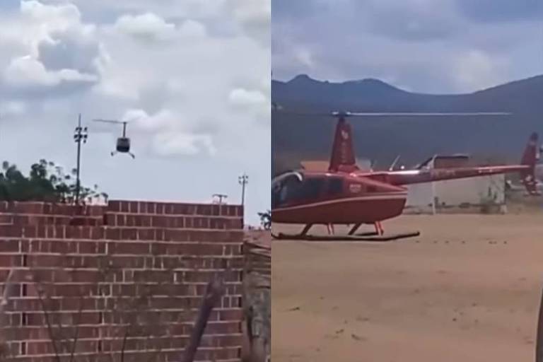 Brasil: Passageiros de helicóptero sofrem assalto após pouso de emergência no Ceará
