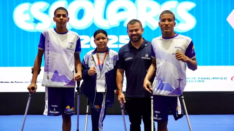 Rio de Janeiro marca presença na abertura das Paralimpíadas Escolares 2025 com 120 jovens atletas