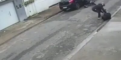 Motorista reage a tentativa de assalto e atropela suspeito em Curicica