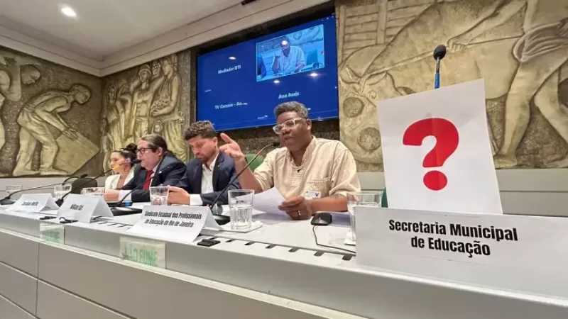 Uma cadeira vazia na Câmara do Rio