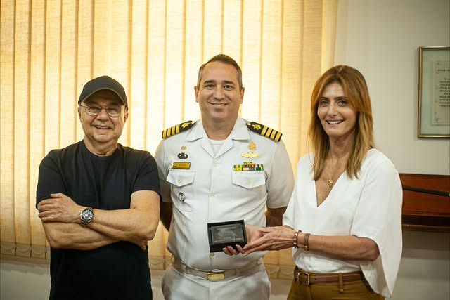 Marinha do Brasil recebe a deputada Célia Jordão no CIAMPA para discutir Economia do Mar