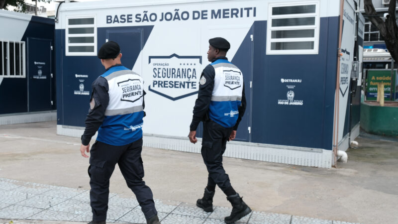 Governador Cláudio Castro inaugura a primeira base do Segurança Presente em São João de Meriti