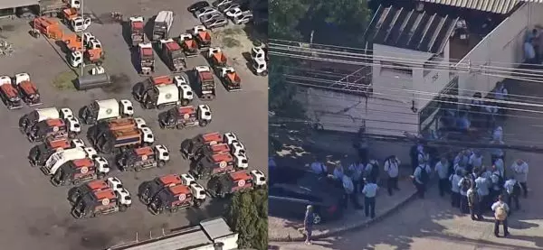 Motoristas terceirizados da Comlurb entram em greve no Rio para cobrar pagamento de horas extras