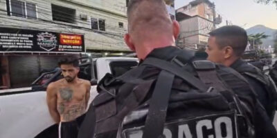Polícia do Rio prende líder do Comando Vermelho da Bahia escondida na Gardênia Azul