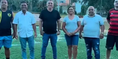 Praça em Vargem Grande passa por obras e ganha novos equipamentos de lazer