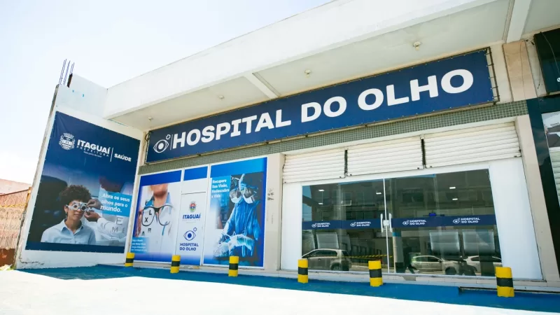 Pacientes do Hospital do Olho de Itaguaí recebem óculos gratuitos após atendimento