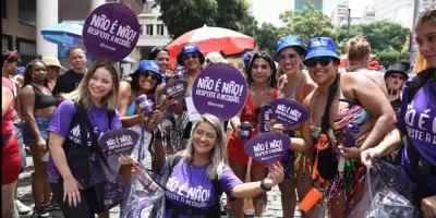 Carnaval 2026: Governo do RJ lança campanha “Não é Não! Respeite a decisão” contra assédio