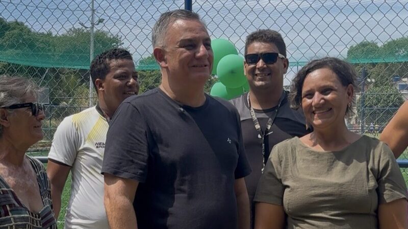 Praça de Vargem Grande ganha complexo de lazer reformado na comunidade Pombo Sem Asa