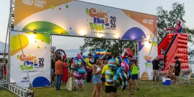 Arena Kids leva alegria e brincadeiras para o Carnaval 2026 de Cabo Frio