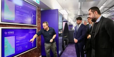 Castro apresenta potencial do RJ a gigante britânica de energia renovável em Londres