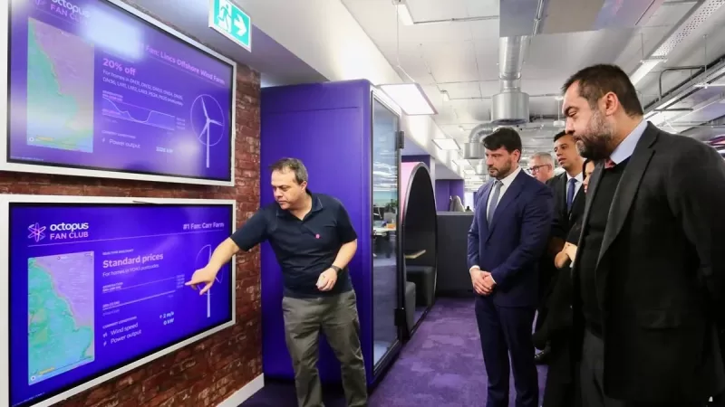 Castro apresenta potencial do RJ a gigante britânica de energia renovável em Londres