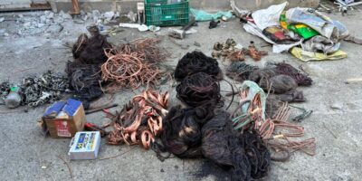 Estado avança no combate ao roubo de cabos e apreende mais de meia tonelada de material na Região Metropolitana