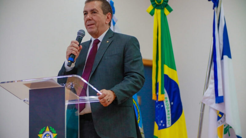 Delmir Gouvêa é empossado novo secretário da Polícia Civil por governador em exercício