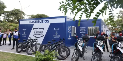 Governador Cláudio Castro inaugura base do Segurança Presente em Búzios, a 62ª do estado