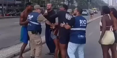 Abordagem da Seop contra artesã em Ipanema gera protesto de banhistas