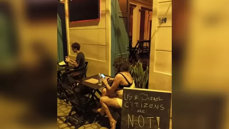 Dono de bar que barrou israelenses e americanos na Lapa é filiado ao PSOL e militante pró-maconha