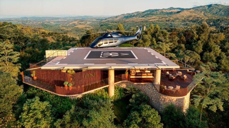 Condomínio de luxo em Petrópolis será único no país a oferecer helicóptero compartilhado; terreno mais barato custa R$ 3 milhões