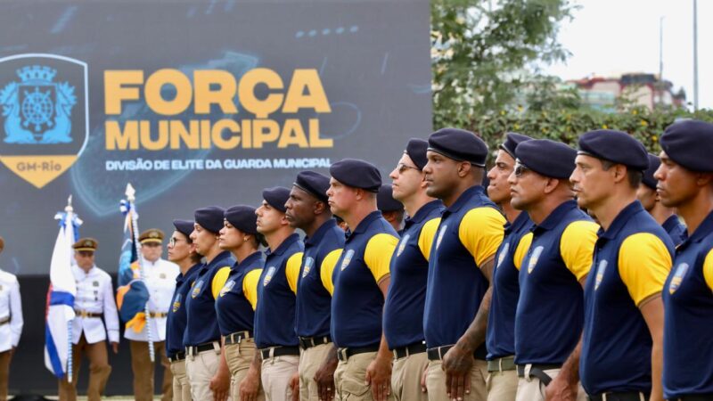 Divisão armada da Guarda Municipal do Rio terá teste físico semestral e treino de tiro obrigatório