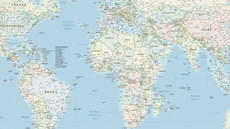 ONU aprova novo mapa-múndi que mostra África em tamanho mais próximo do real; EUA votam contra